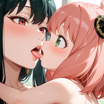 Anya Yor kiss