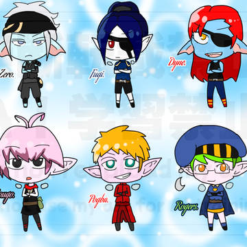 久々のドラテン絵！