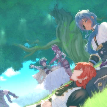 午睡【義兄誕生日イラスト】