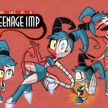 Teenage Robot x Helluva Boss
