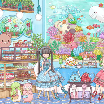 海のカフェ
