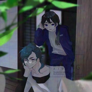 縁側にて