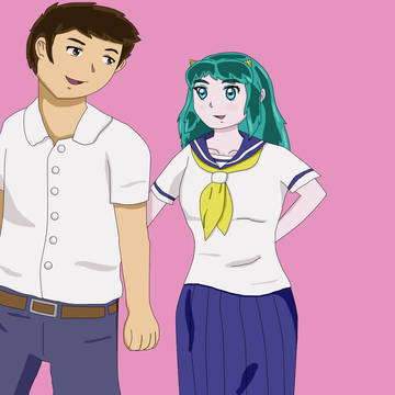 ラムちゃんとあたるくん
