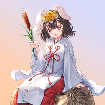 巫女服　因幡てゐ
