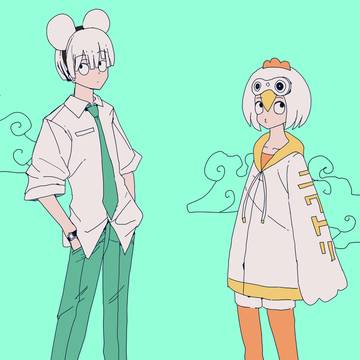 ネズニワ擬人化