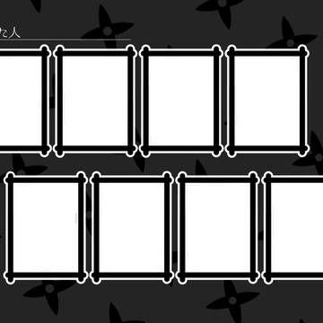いいねした人のオリ忍を私の絵柄で描く