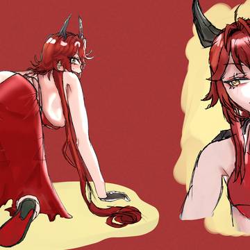 Nonsense RedHood sketches