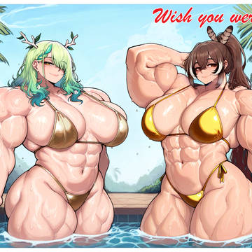 Fauna & Mumei Postcard