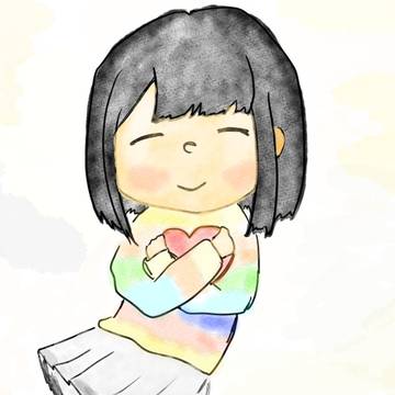 ふわり、ニッコリ、ハート