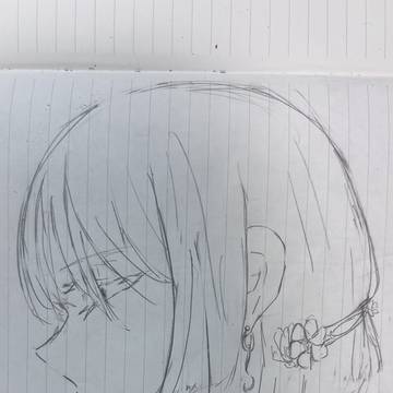 横顔
