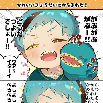 可愛いきょうだいに癒された話