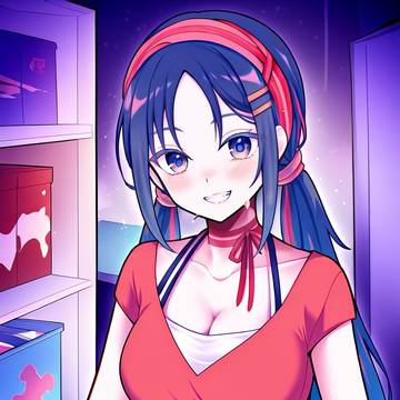 ナイフを持った狂ったミタ
