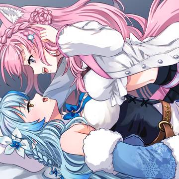 【ホロライブ】　ラミィちゃん＆こよりちゃん