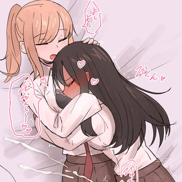 ふたゆりカップルイチャイチャ絵