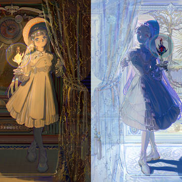個展『STARRY』work no.9 and no.10