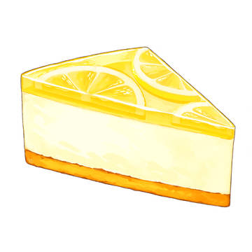 レモンチーズケーキ
