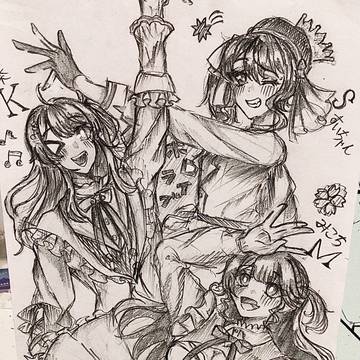 星街すいせい、音乃瀬奏、さくらみこ