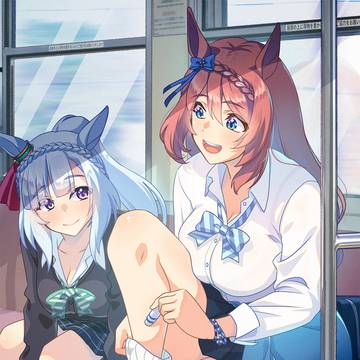 ちょっとお行儀の悪いウマ娘たち