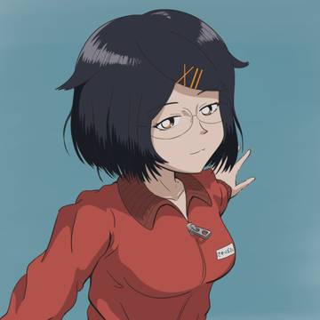90年代アニメ風