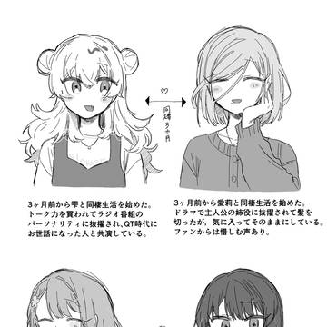 しずあい同棲まんが