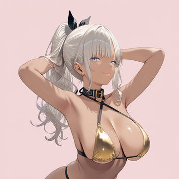 金ビキニギャル