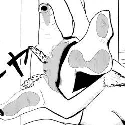 人外の日常　睡眠　イラスト
