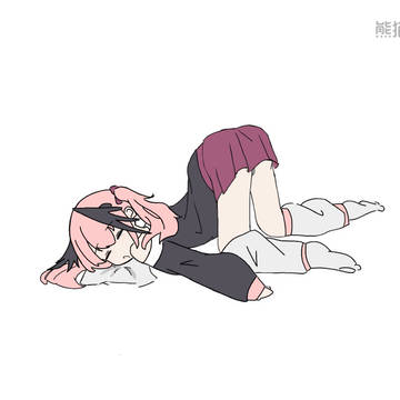 偷袭睡觉的小春！
