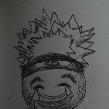 Laughing naruto emoji
