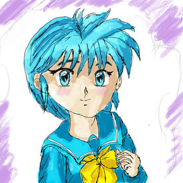 ときメモエモーショナル発売記念で、虹野さんを描いてみた！