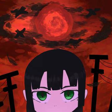 HQ怪異夢小説 表紙絵