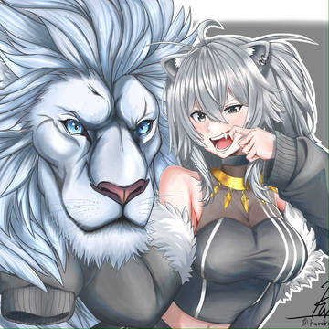 獅白ぼたん