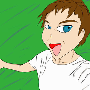 練習絵　オリジナルお兄さん