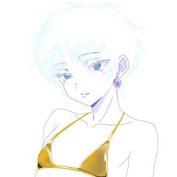 金ビキニの美少年