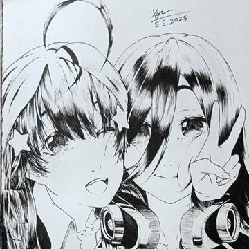 Happy birthday Nakano sisters 🎂
