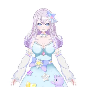 オリジナルLive2Dモデル(ゆめかわ)