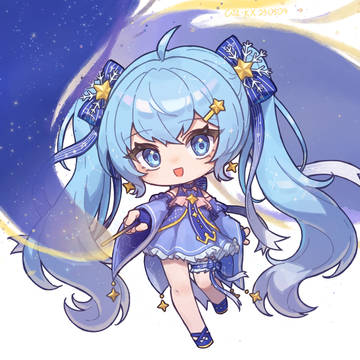现在也有人在画Snow Miku 2017ver.吗