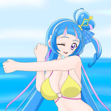 キュアウインク海グラビアコンセプト