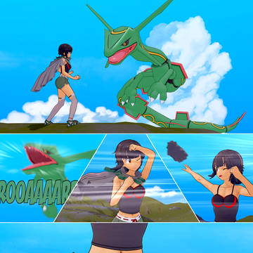 Trying to Catch Rayquaza