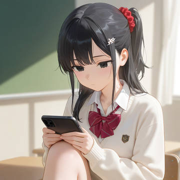 「今、休み時間だよ。」