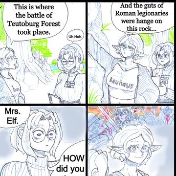 Never ask an Elf her history