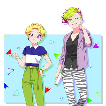 オトちゃんとタキちゃん