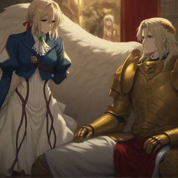 Violet Evergarden with Primarch