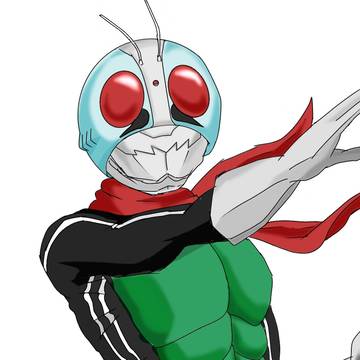 仮面ライダー１号　新旧比べ