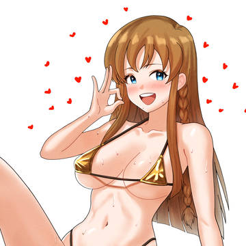ゴールドビキニ 海美