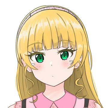 平安名すみれの顔が描きたかっただけ