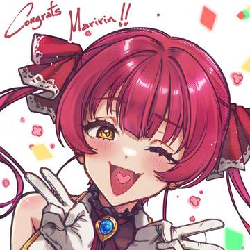 Houshou Marin 4M Youtube Art