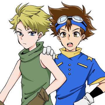 デジモン絵練習。