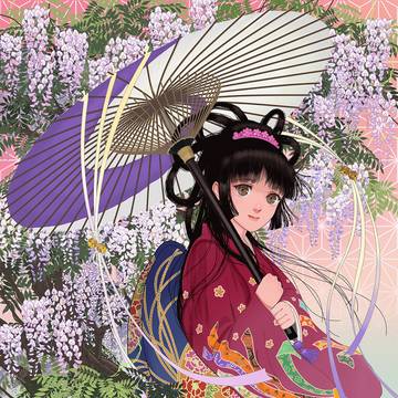 ＋　藤娘　＋
