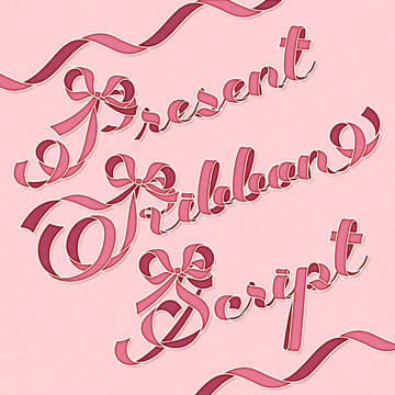 Present Ribbon Script