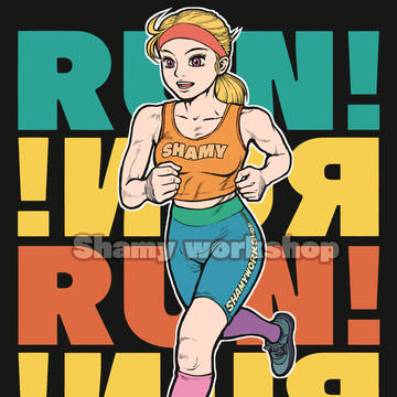 Jogging(simple color version)